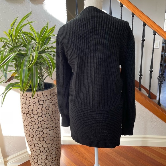 Love by Design Black Cardigan Size: M - Picture 4 of 7